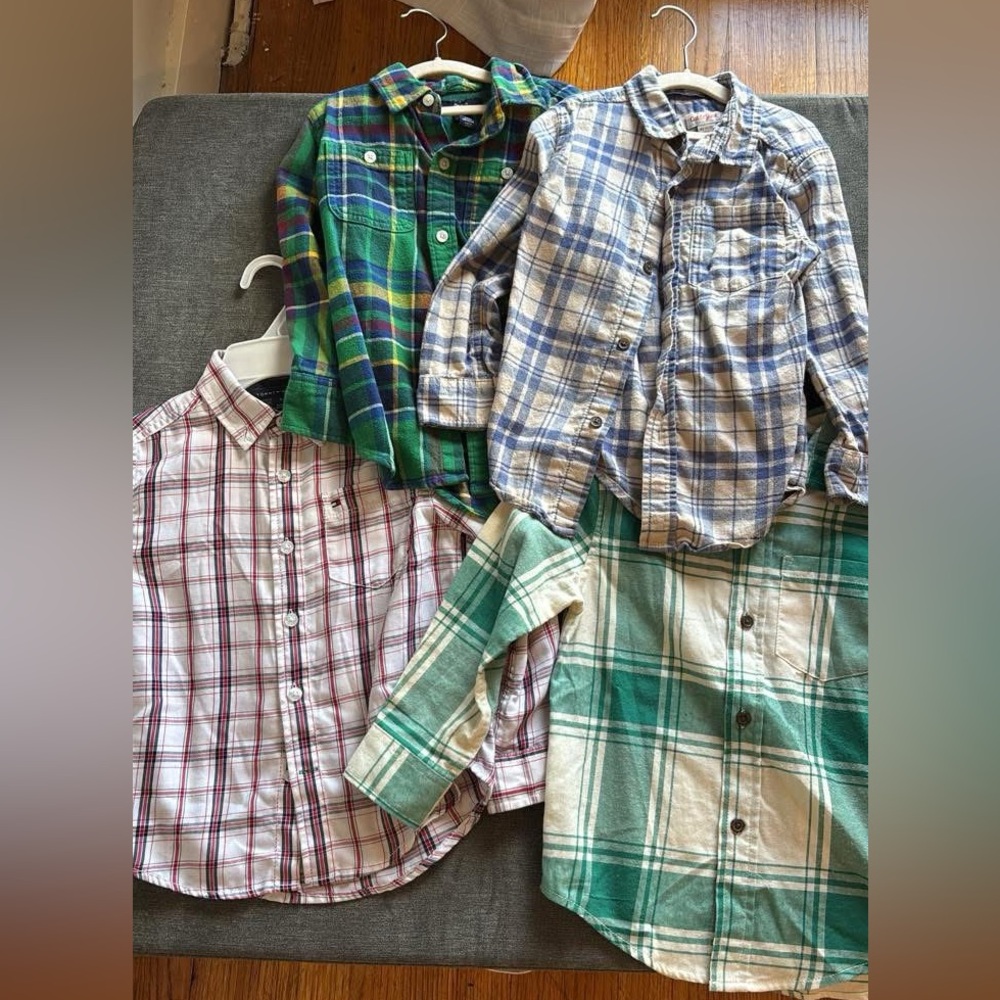 Plaid Men's Shirt Collection